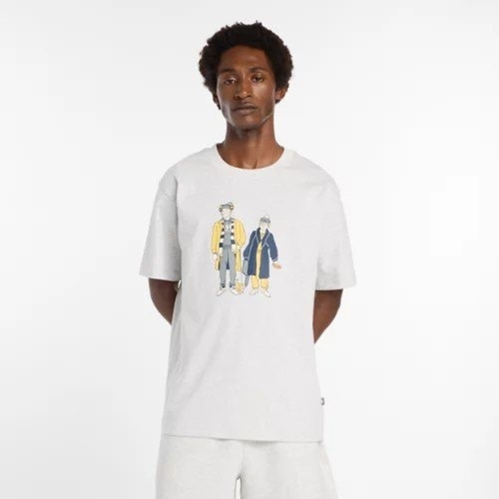 New Balance Men's Athletics Never Age T-Shirt Grey Size M (0091)